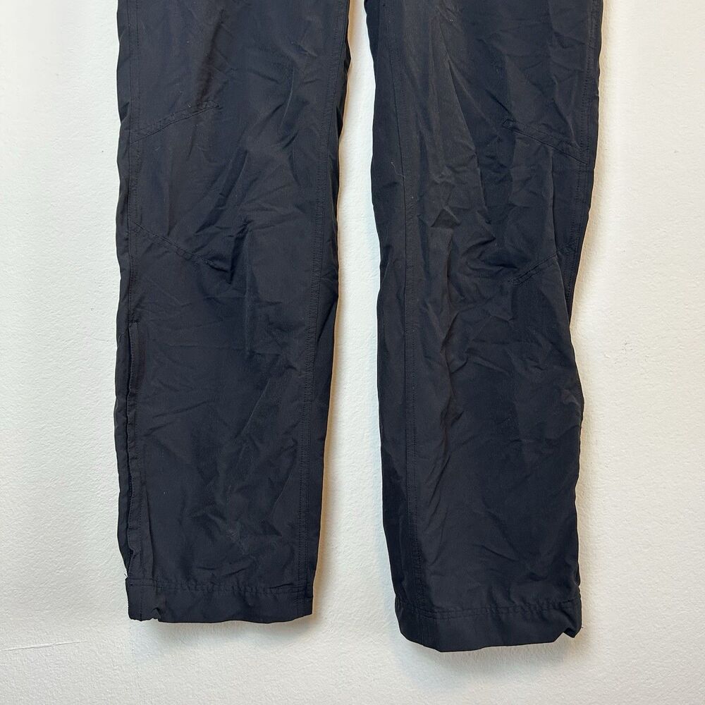 REI Pants Women's 8 Black Nylon UPF 50 Hiking Outdoor Gorpcore Ankle Zip Fishing - Picture 3 of 13